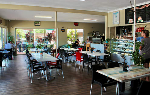 Café Restaurant Home Cooking with Take Away plus Beach House