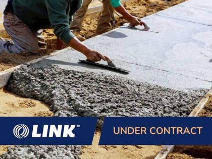 UNDER CONTRACT | Established Premier Concreting Services