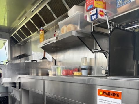 High profit    Fixed Food Van  Short Hours