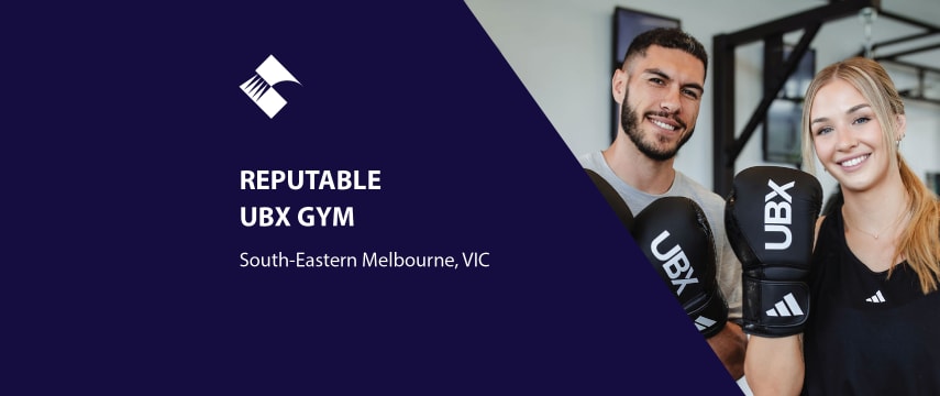 REPUTABLE UBX GYM FOR SALE (SOUTH-EASTERN MELBOURNE) BFB3714