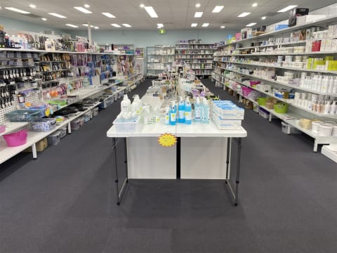 Beauty and Hair Wholesaler with large showroom