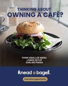 Franchisor: Knead a Bagel Goldfields - Bayside - Surf Coast - Peninsula