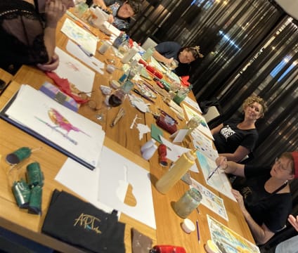 MOBILE ART STUDIO FOR WORKSHOPS & EVENTS - ARTribu: Where Creativity Thrives!