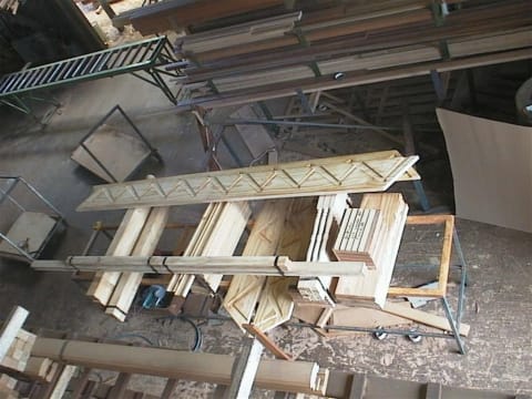 Timber Staircase Factory pre - cuting and flat packing for over 32 years