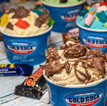Ice Cream Gelato  Cold Rock Franchise  $11,200pw  Dessert  High Profits