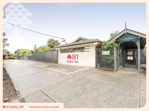 EXISTING CHILDCARE CENTRE FOR LEASE | $200,000 P.A. | APPROX. $2,667 PER PLACE