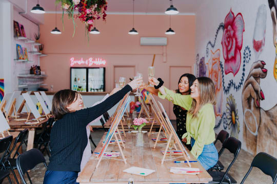 ALL OFFERS CONSIDERED - BOUTIQUE BUSINESS BRUSH & BUBBLES FOR SALE