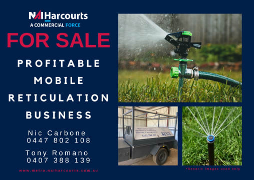 Work Your Own Hours & Be Your Own Boss - Reticulation Repair