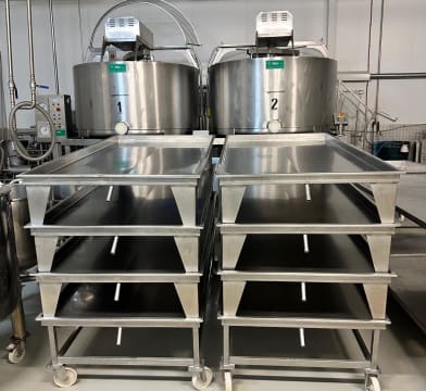 Complete Cheese manufacturing plant. Includes Freehold.