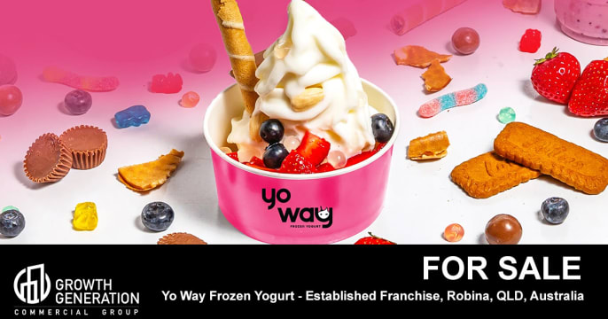 RARE OPPORTUNITY: Established & Resilient Yo Way Frozen Yogurt Franchise – Ref: CG-0326