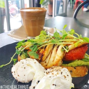 The Health Hut North Beach "where everything is delicious & Nutritious"