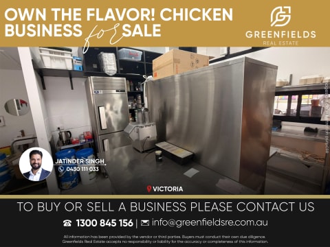 Turnkey Chicken Shop Opportunity – Prime Location in VIC