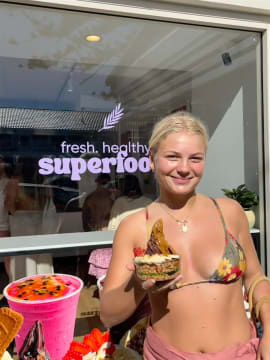 No 1 Acai shop in Byron Bay