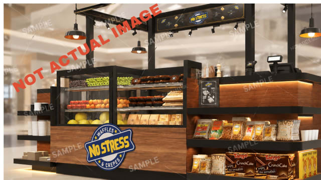 Fully Fitted Dessert Kiosk Opportunity Prime Shopping Centre Location