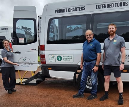 Harvest Tours - Accessible Tourism Business Margaret River -