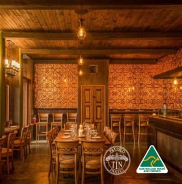 Pressed Tin Panels - Regional NSW