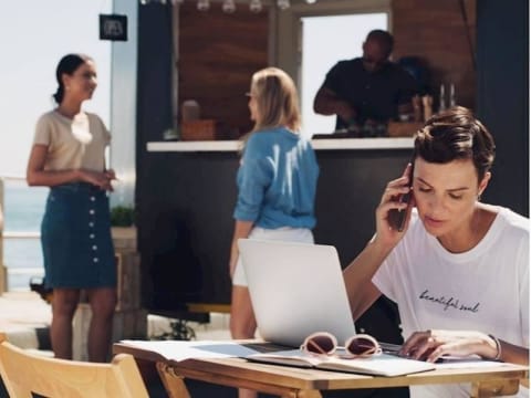 Iconic Elevated Cafe in a Tightly Held Coastal Village