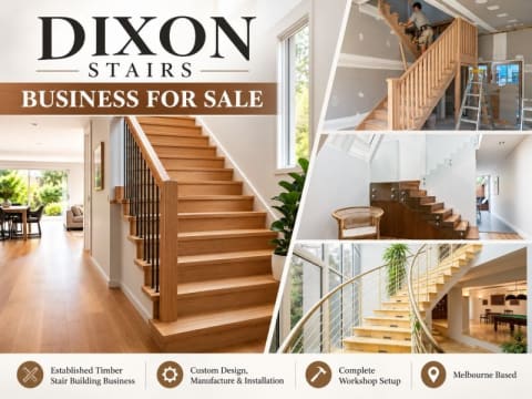 Established Staircase Manufacturing Business - Complete WIWO Opportunity