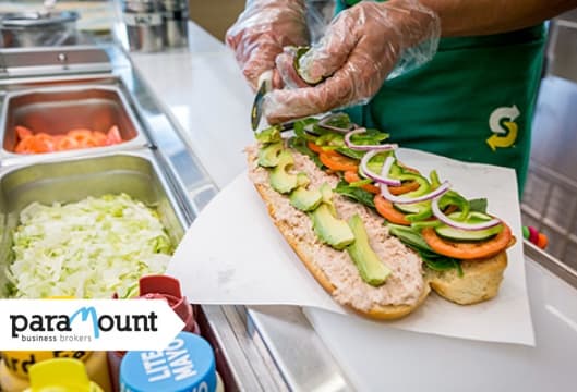 Subway Store in the Northern Suburbs t/o of up to $19,000 p/w! (Our Ref: V2050)