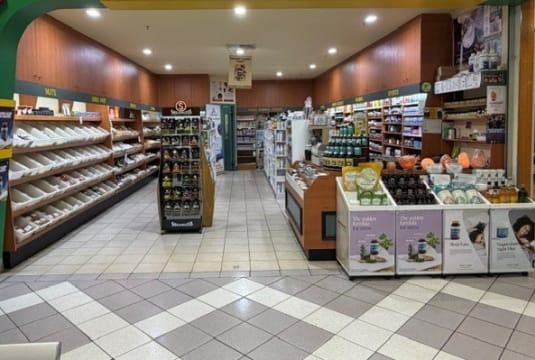 6 Day Health Food Shop North Sub S/Centre $69,000+SAV ($35,000)