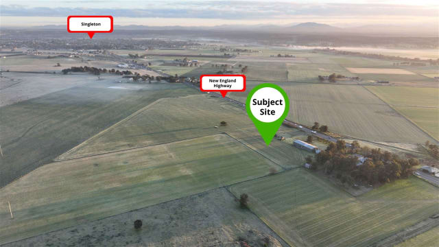 9 hectares on the New England Highway | Last key site before the bypass split