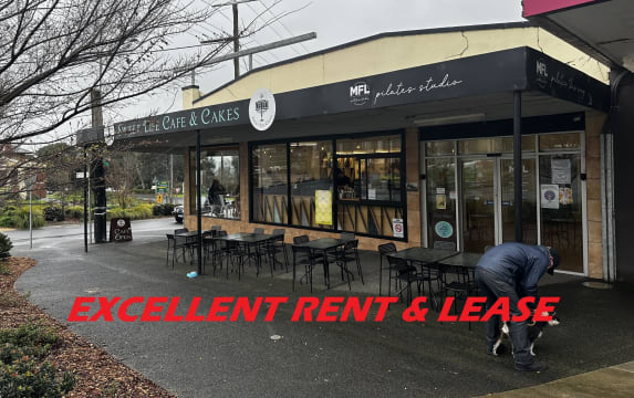 This corner cafe is big, bright and located with very high exposure.