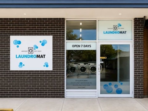 Two Self Service Laundromats North West Sydney