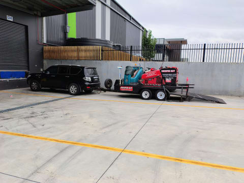 Warehouse Sweeping and Scrubbing