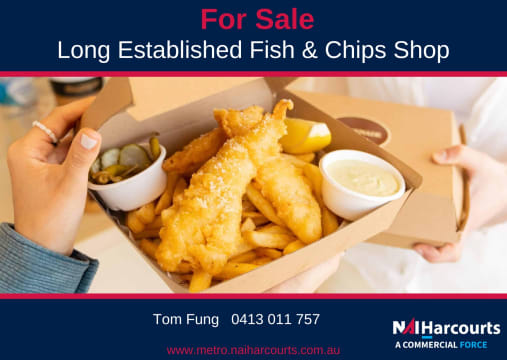 Long Established Fish and Chips Shop in Busy Shopping Centre