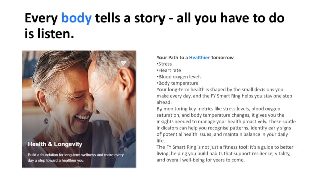 Smart Ring - wearable health technology