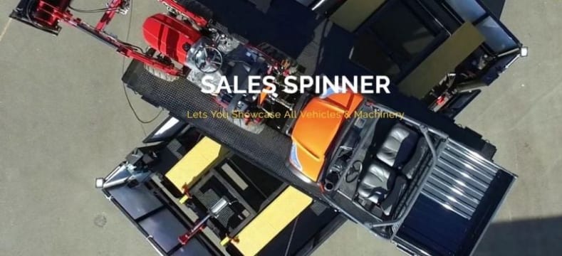 PATENT OPPORTUNITY FOR INNOVATIVE DISPLAY FOR ELEVATED VEHICLE ROTATING DEVICE