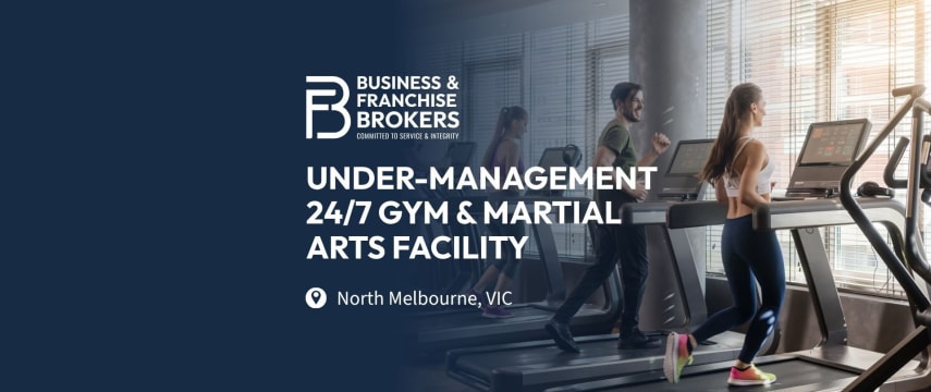 UNDER MANAGEMENT 24/7 GYM & MARTIAL ARTS FACILITY (NORTH MELBOURNE) BFB4453