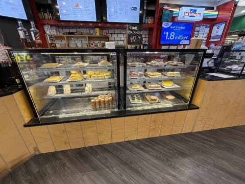 Salisbury cafe with lotto kiosk