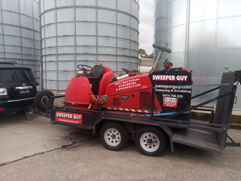 Warehouse Sweeping and Scrubbing