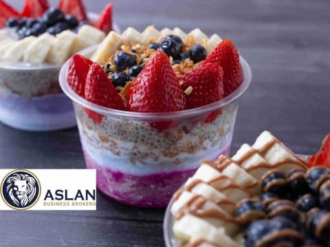 HEALTH FOOD DESERT BAR BUSINESS FOR SALE