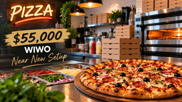 Urgent Sale - Pizza Store WiWo - Only $55,000!