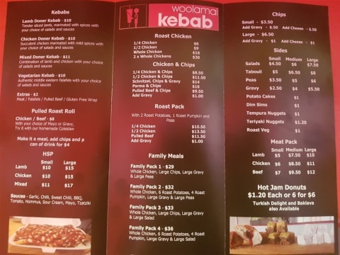 Woolamai Kebabs - Established business and fully equipped