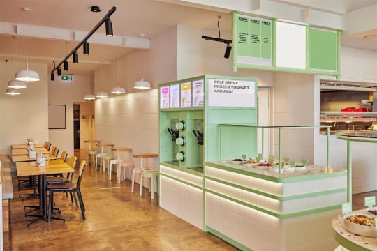 Iconic Seafood / Burger / Yoghurt & Gelato Restaurant