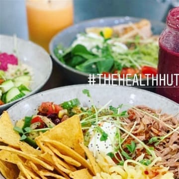 The Health Hut North Beach "where everything is delicious & Nutritious"