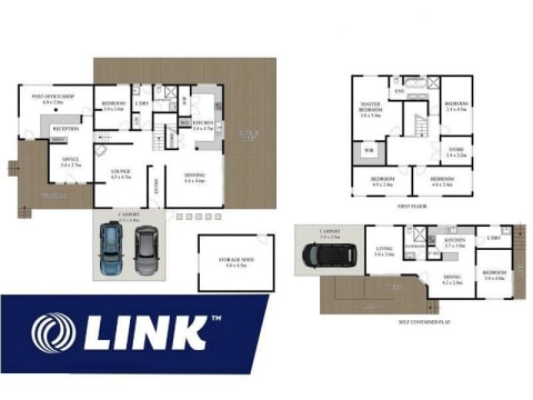 ¼ Acre with 2 Properties Prime Main Street Frontage Business