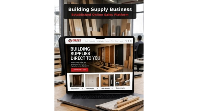 ESTABLISHED ONLINE BUILDING SUPPLY BUSINESS | 100+ TRADE CLIENTS | LOW OVERHEADS