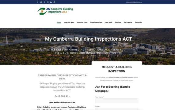 Building Inspection and Lead Generation Business – Canberra, ACT