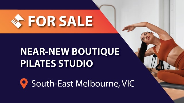 NEAR-NEW BOUTIQUE PILATES STUDIO FOR SALE (SOUTH-EAST MELBOURNE) BFB4306