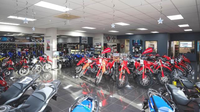 BRIDGELAND MOTORCYCLES DEALERSHIP - SALES & SERVICE - FREEHOLD AVAILABLE