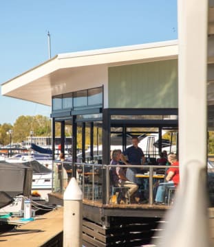 Restaurant On The Water Noosa Marina established Reputation and Location