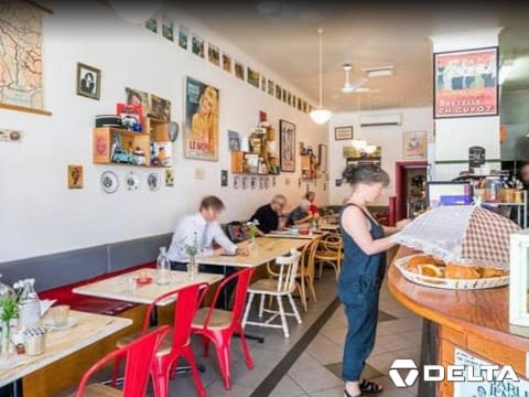 [ABS-100] LE CAFE FLO French cuisine cafe in Thornbury for sale