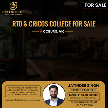Exceptional Opportunity to Acquire an Established RTO & CRICOS Registered College in Melbourne