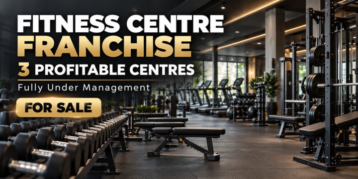 Three Profitable Fitness Centres For Sale as a Package