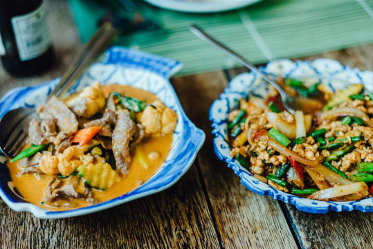 Licensed Thai Restaurant with rare on-site parking-West End