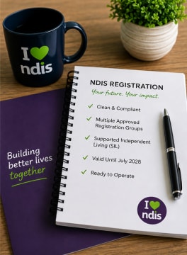 Clean NDIS Provider for Sale–SIL Registration